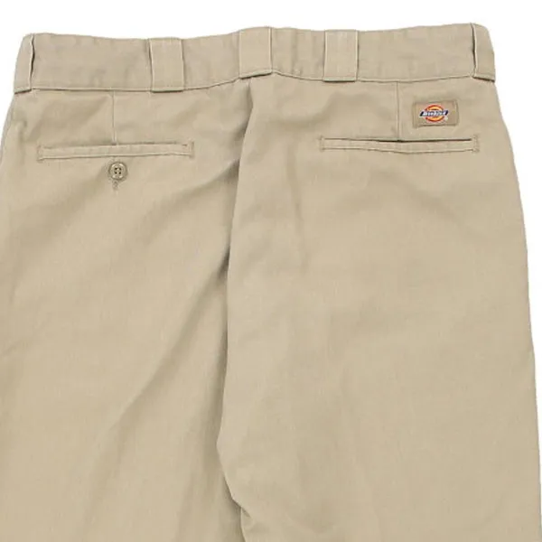 874 Dickies Chinos - 35W 27L Beige Cotton Blend