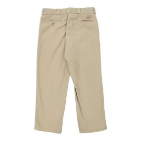 874 Dickies Chinos - 35W 27L Beige Cotton Blend