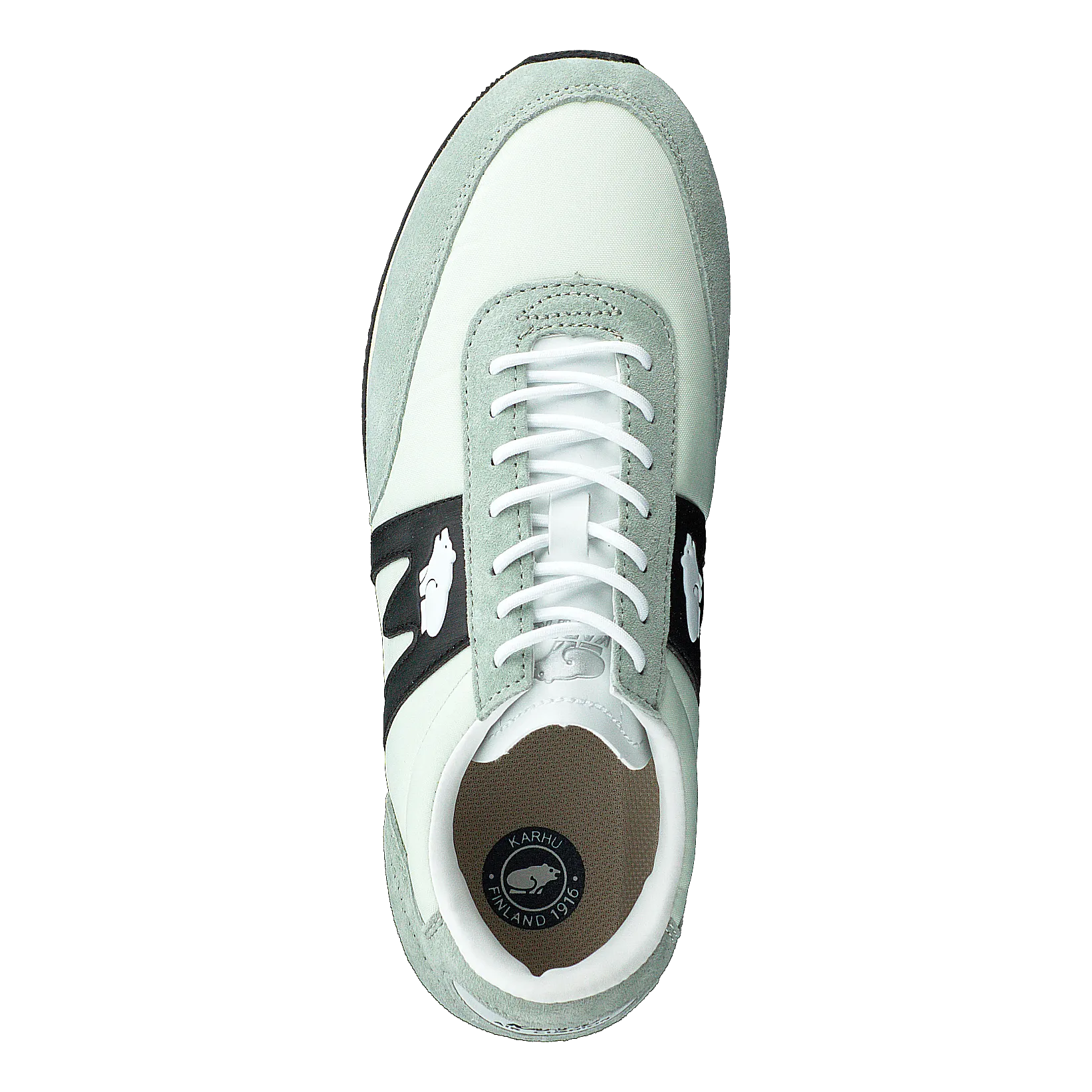 Albatross Blue Flower/jet Black