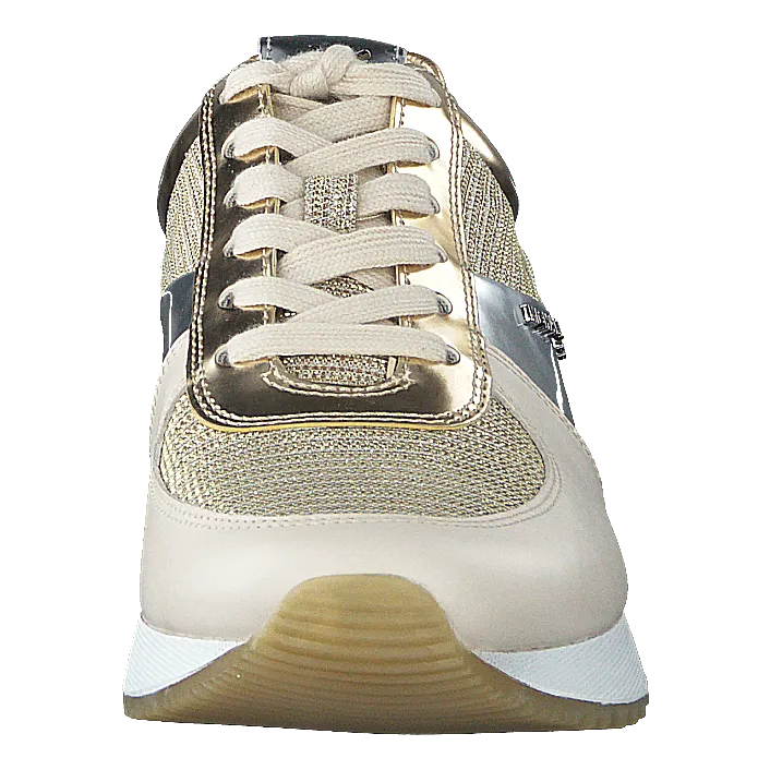 Allie Trainer Wht/gld/chmp