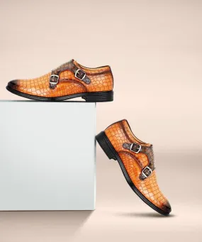 Buxton Monk Strap Formal Shoes for Men.