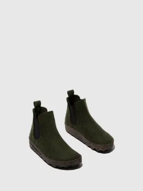 Chelsea Ankle Boots CAIA M MILITARY GREEN