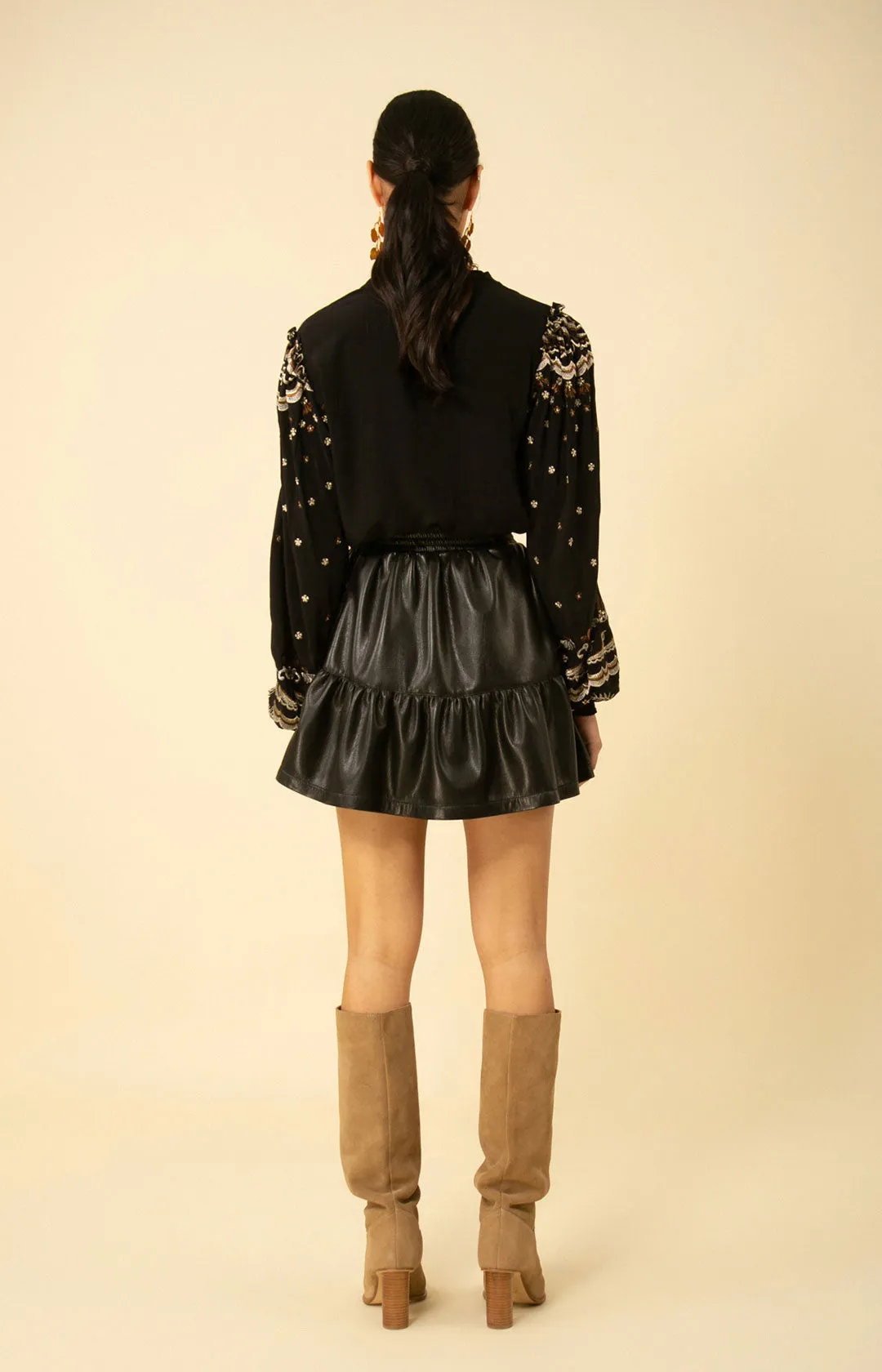 Claire Embroidered Top