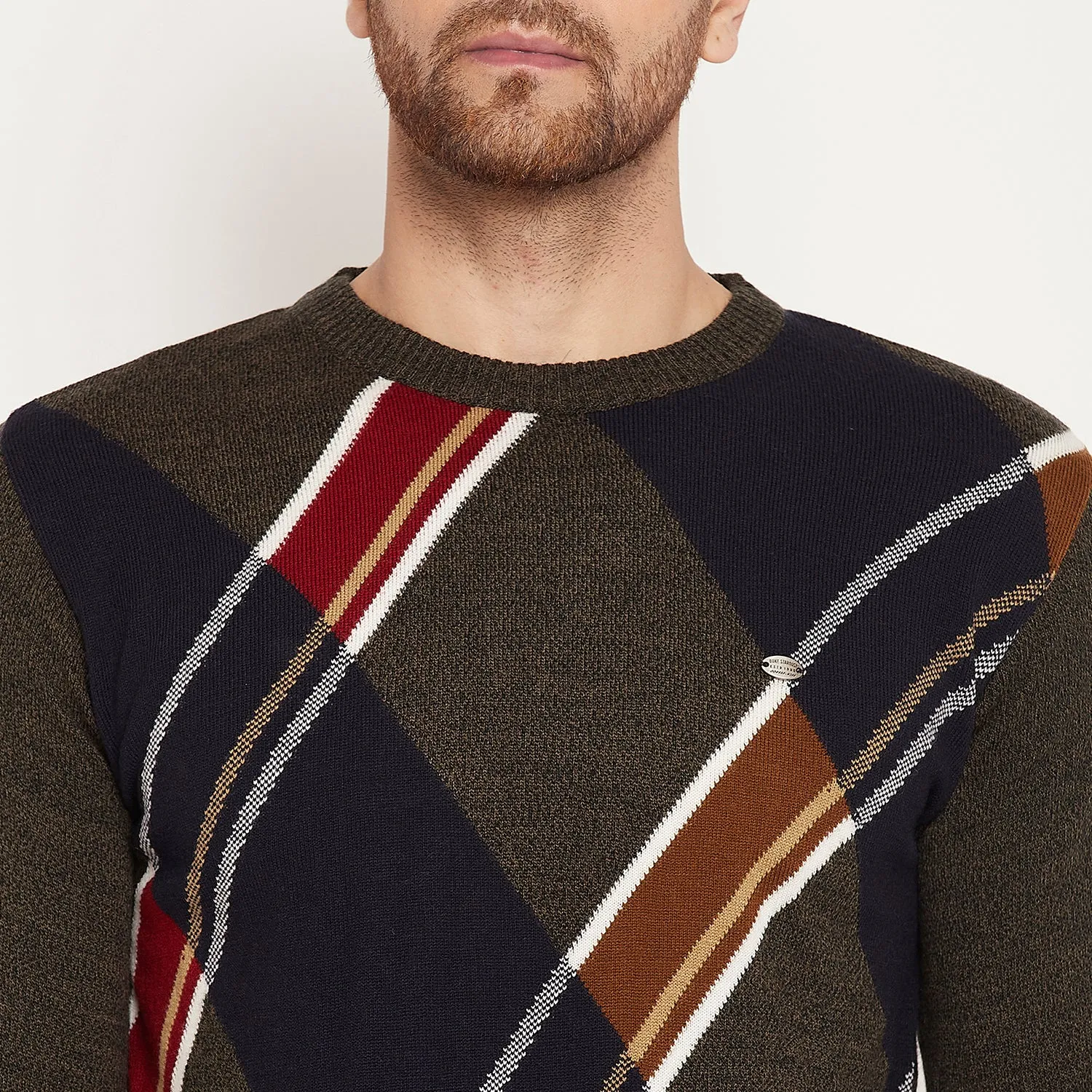 Duke Stardust Men Full Sleeve Pullover (SDS2108)