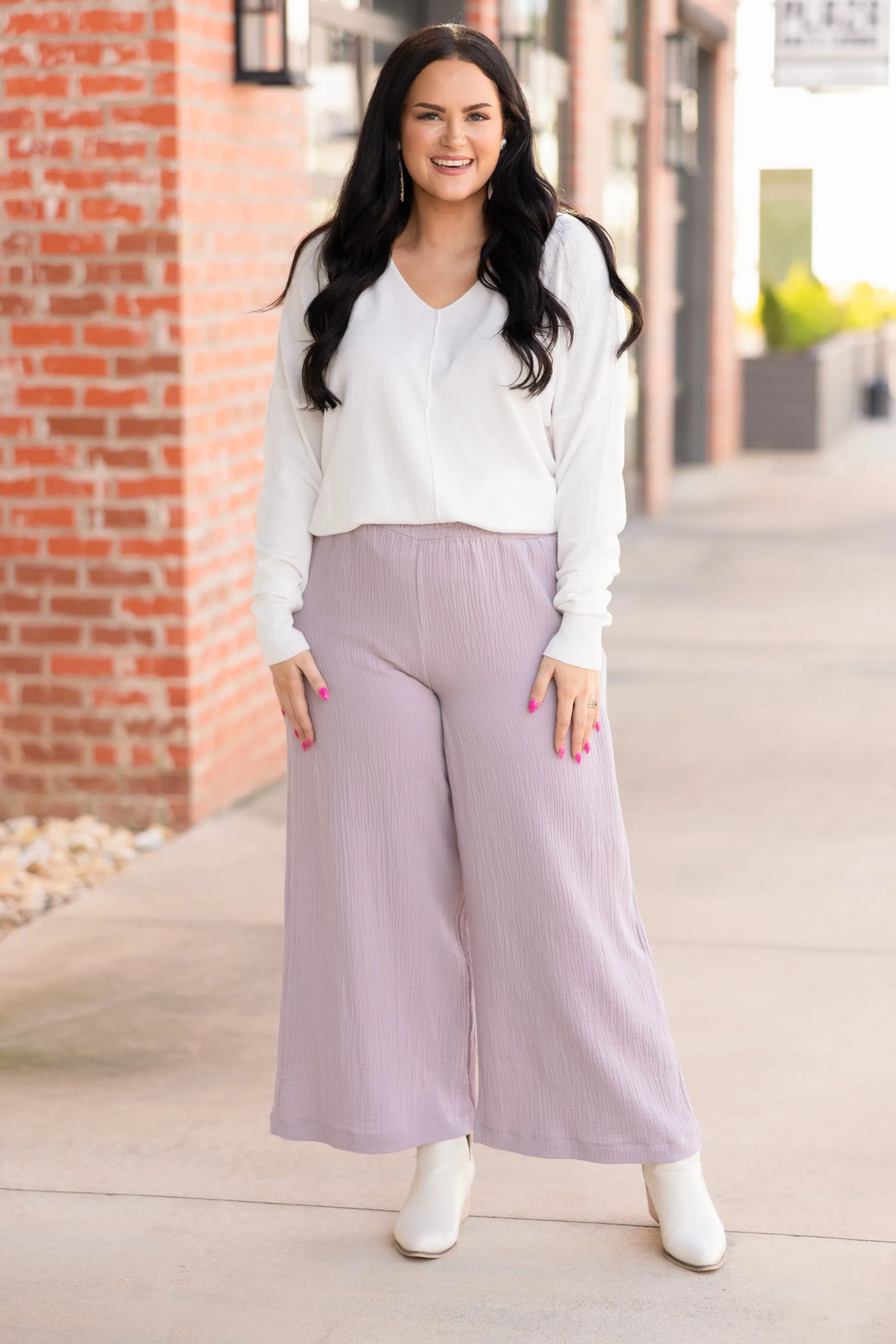 Free Flowin' Pants, Lilac