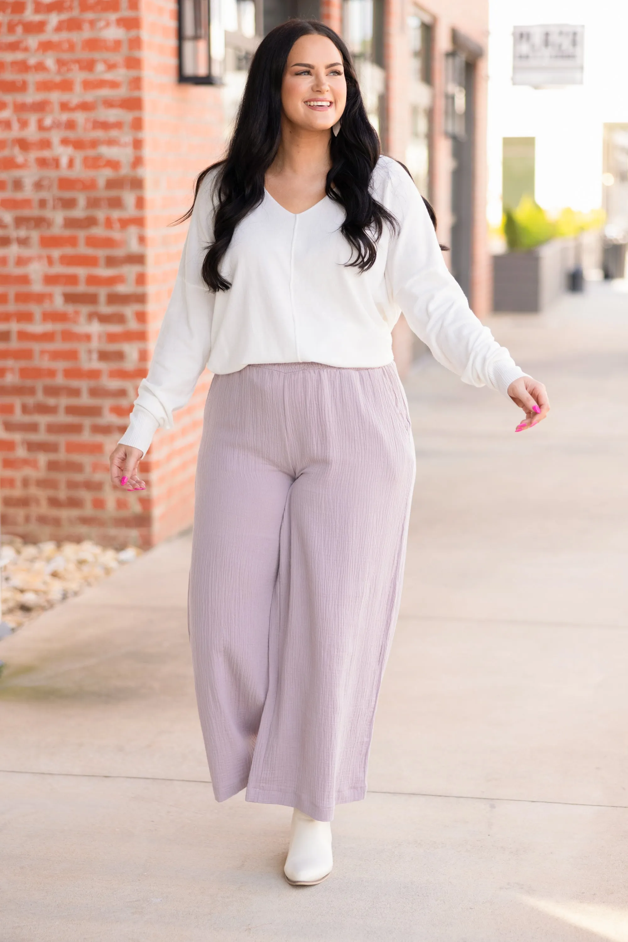 Free Flowin' Pants, Lilac