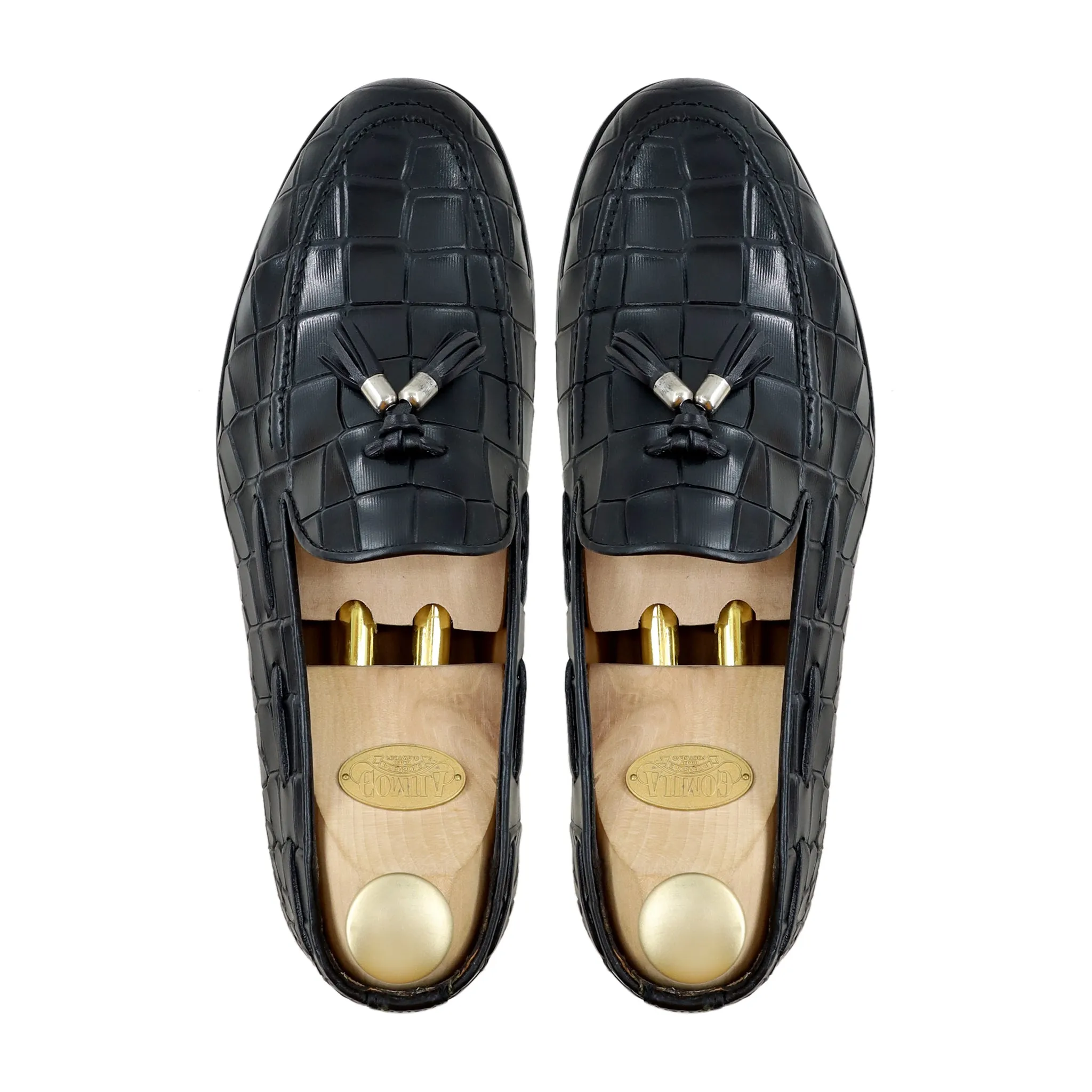 Goten - Men's Black Calf Leather Loafer