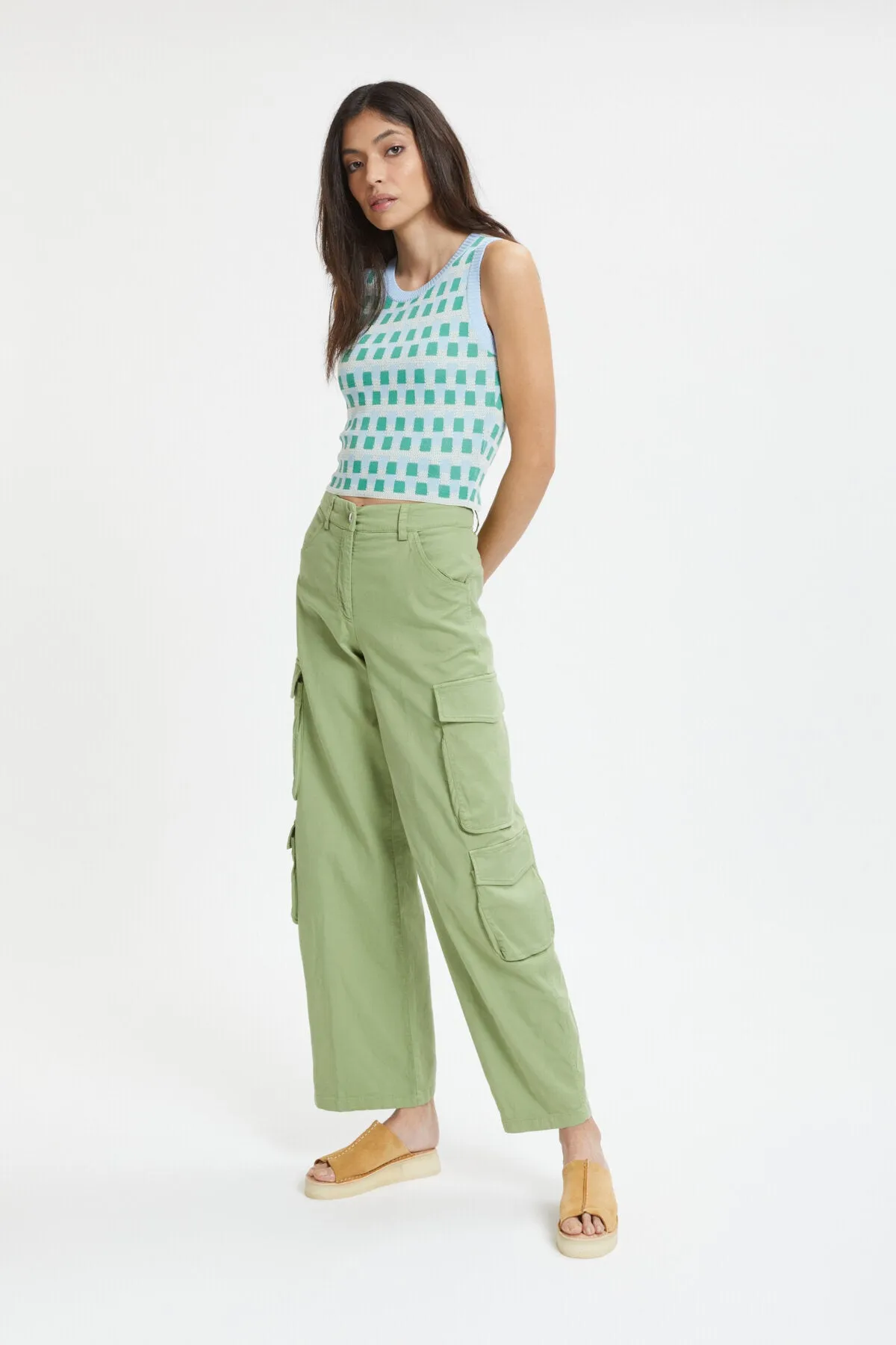 Kendall Gabardine Stretch Pants