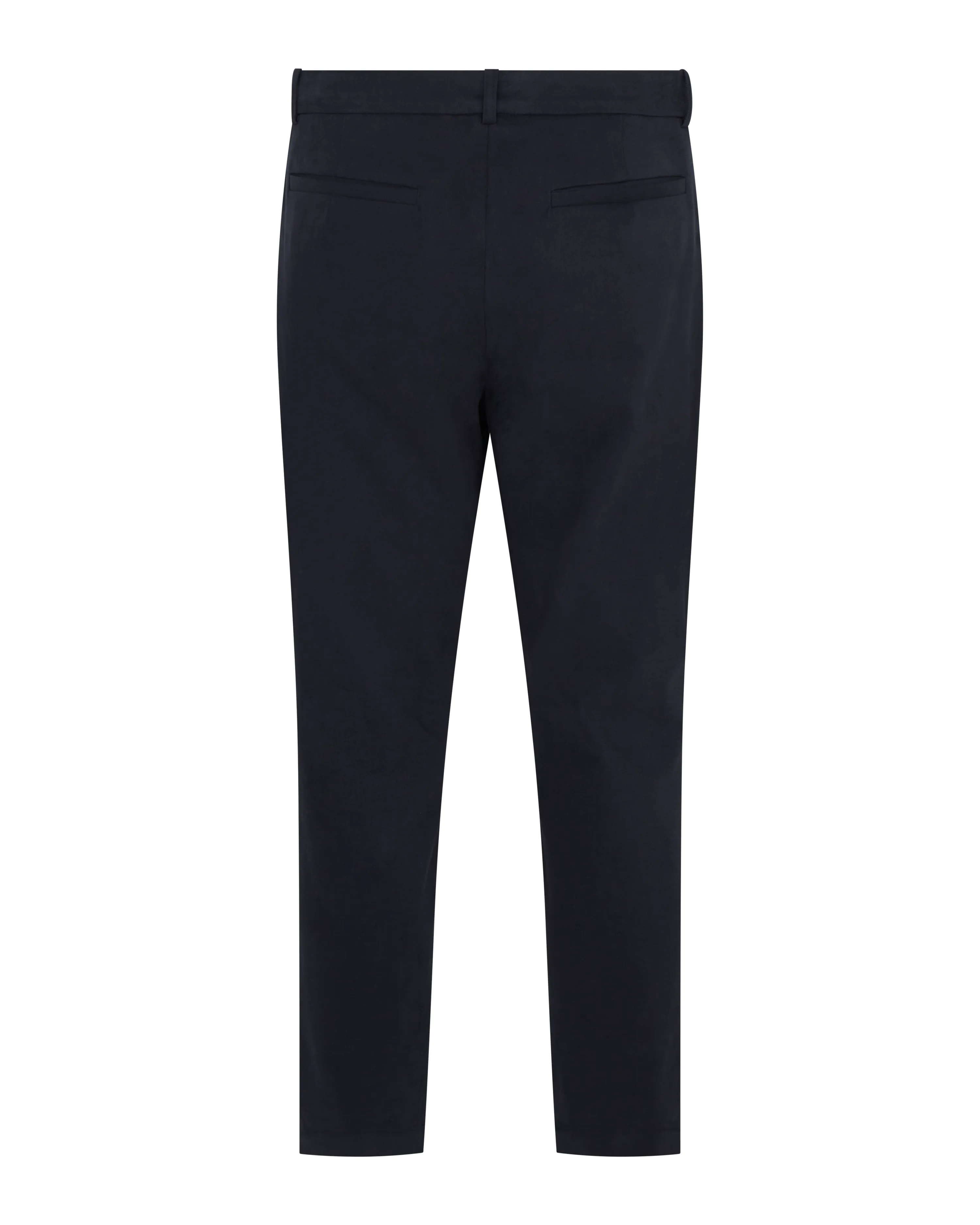 Navy Brushed Cotton Chinos