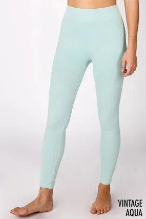 Premium Vintage Moto Jeggings Vintage Aqua