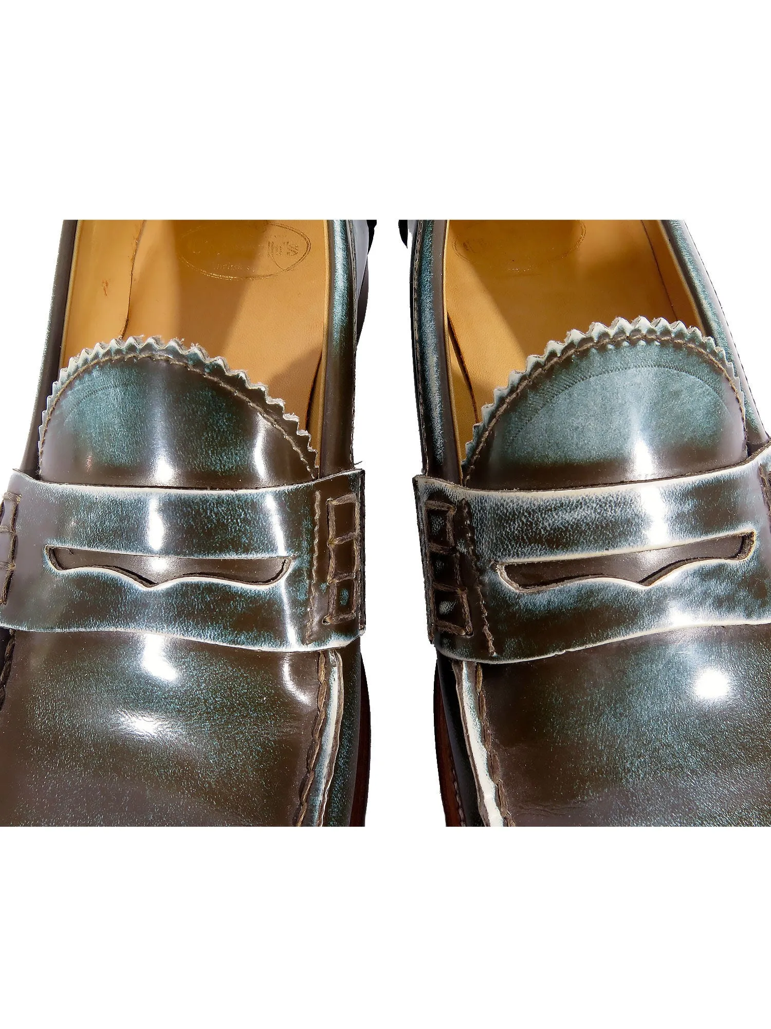 Sally Leather Penny Loafers