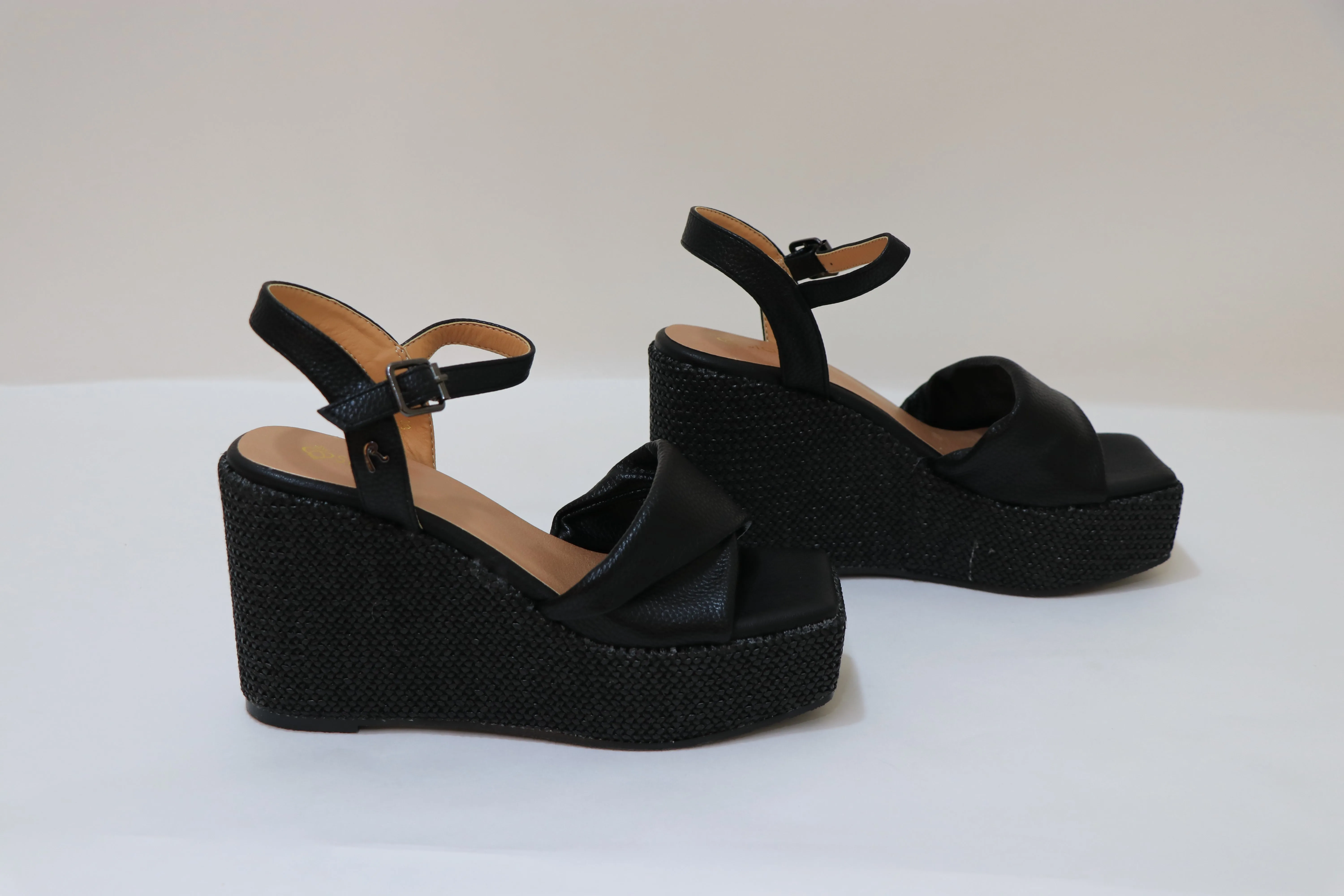 SLASH Wedge Sandals