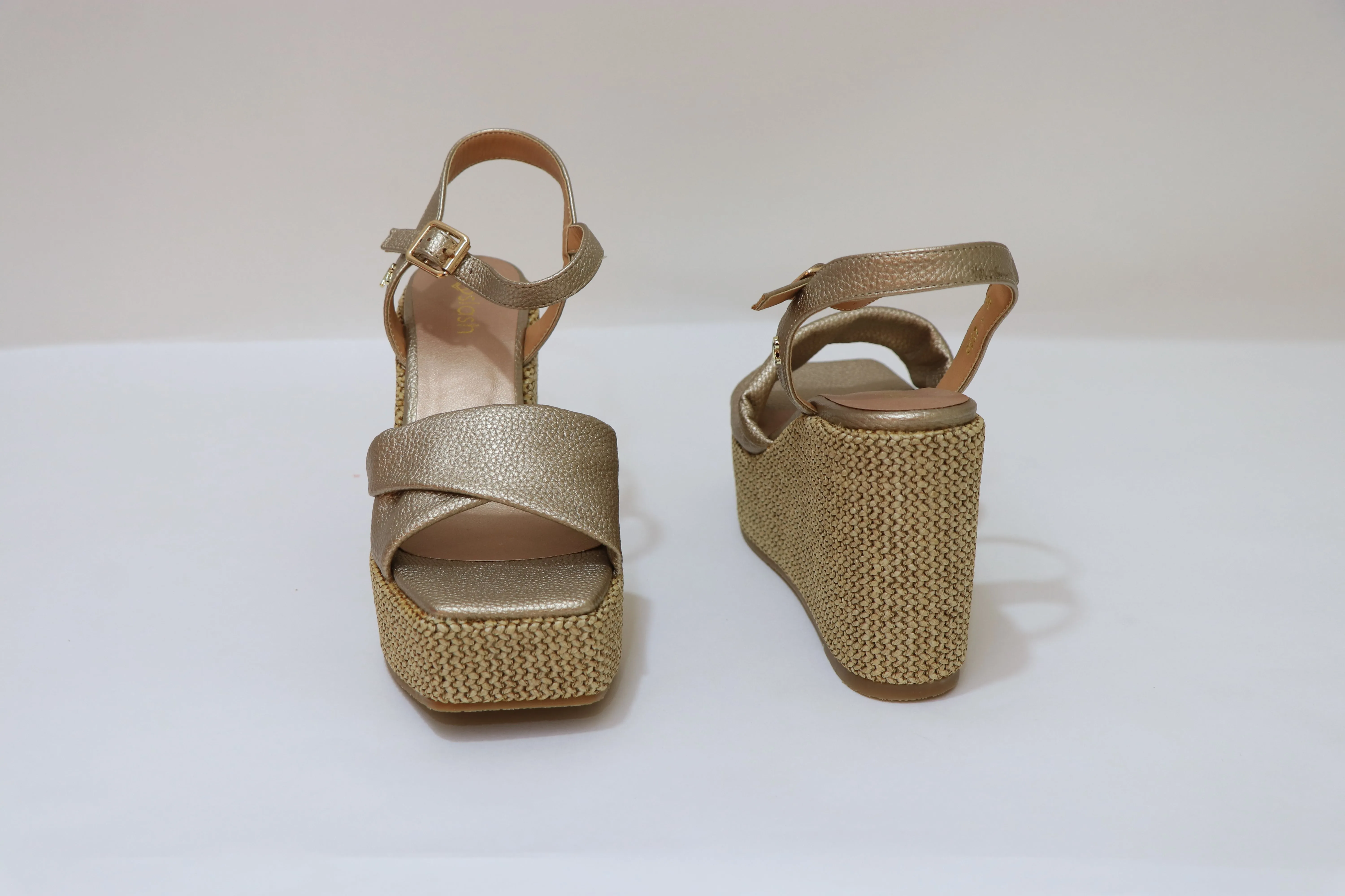 SLASH Wedge Sandals