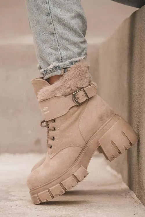 Trendy and Comfy Combat Boots