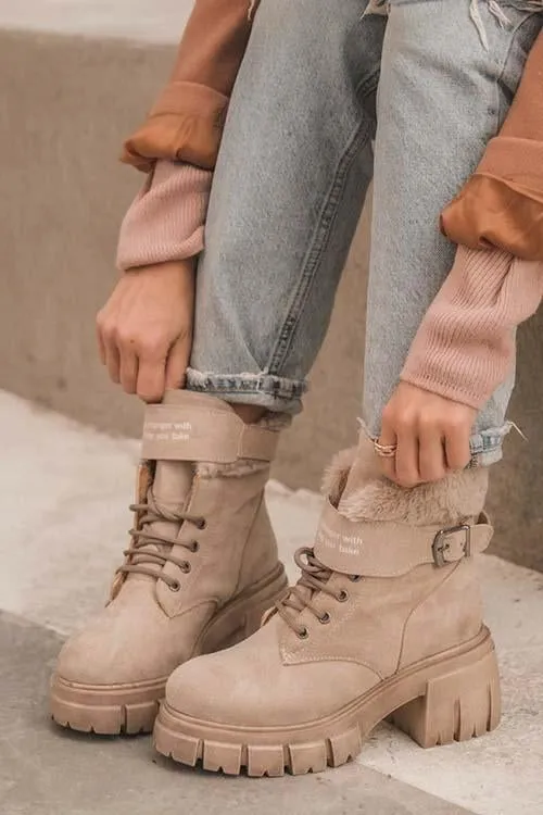 Trendy and Comfy Combat Boots
