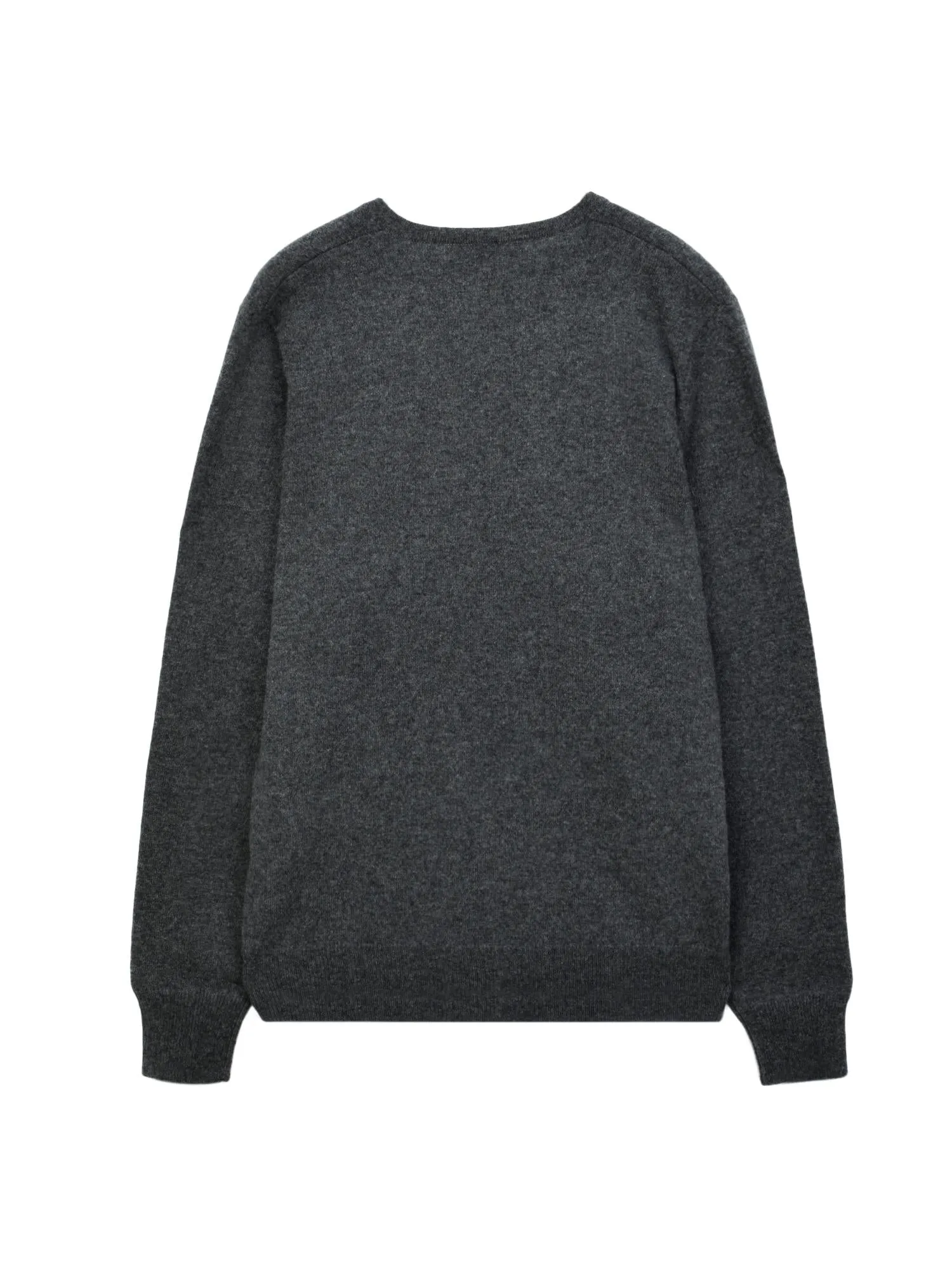 V Neck Sweater_Graphite