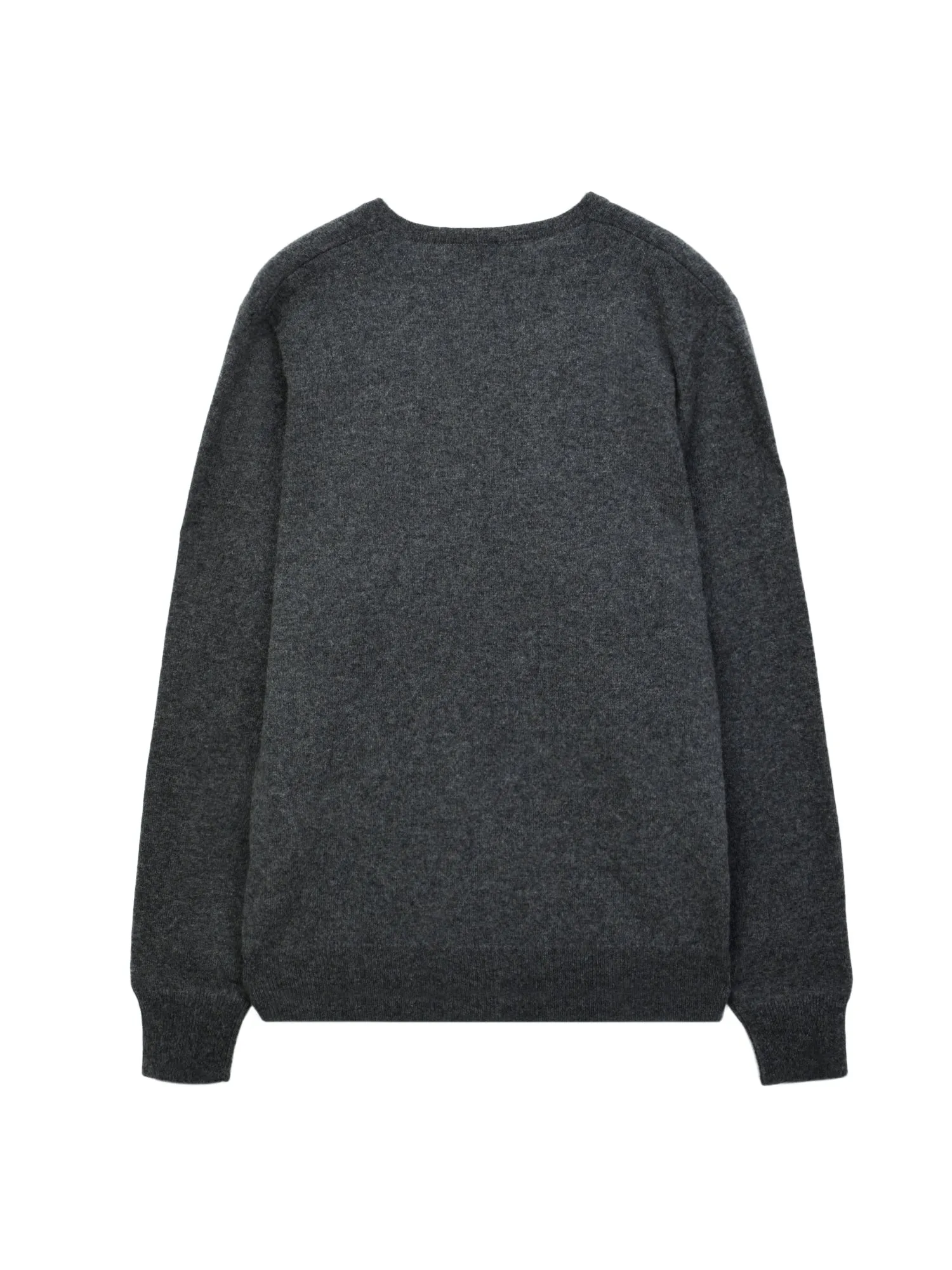 V Neck Sweater_Graphite