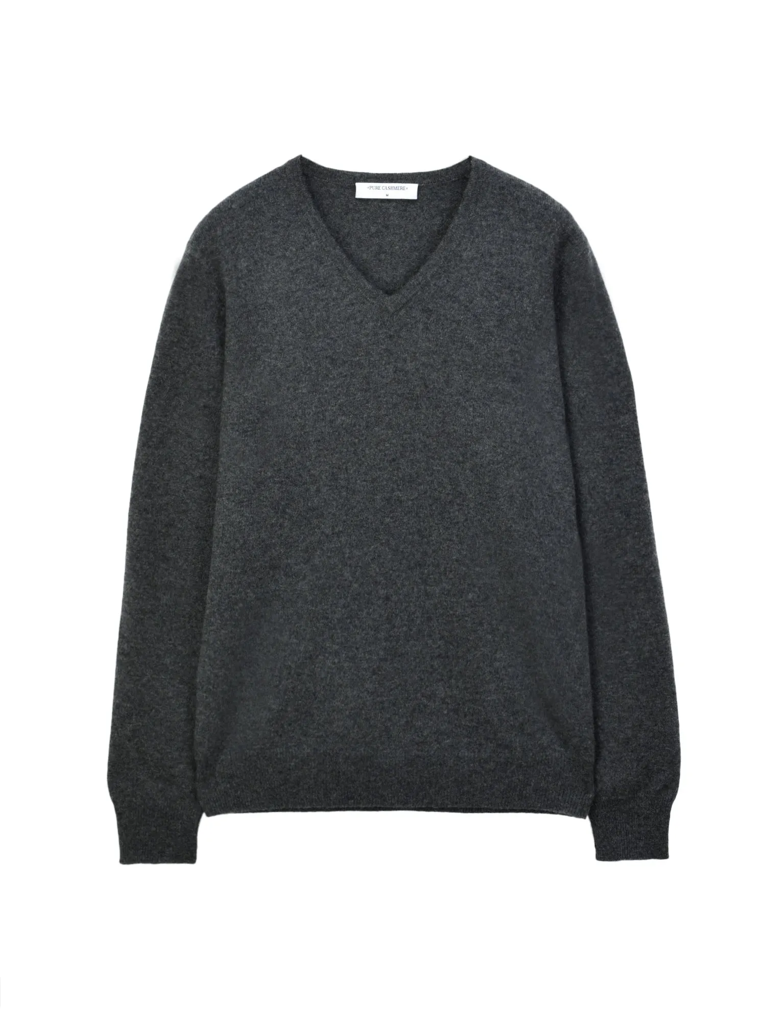 V Neck Sweater_Graphite
